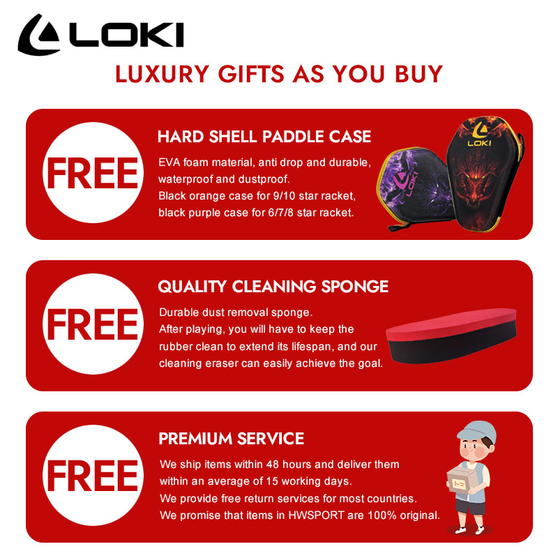 LOKI DRAGON 10 STAR Table Tenn - Table Tennis Zhang Jike ulasan dan harga