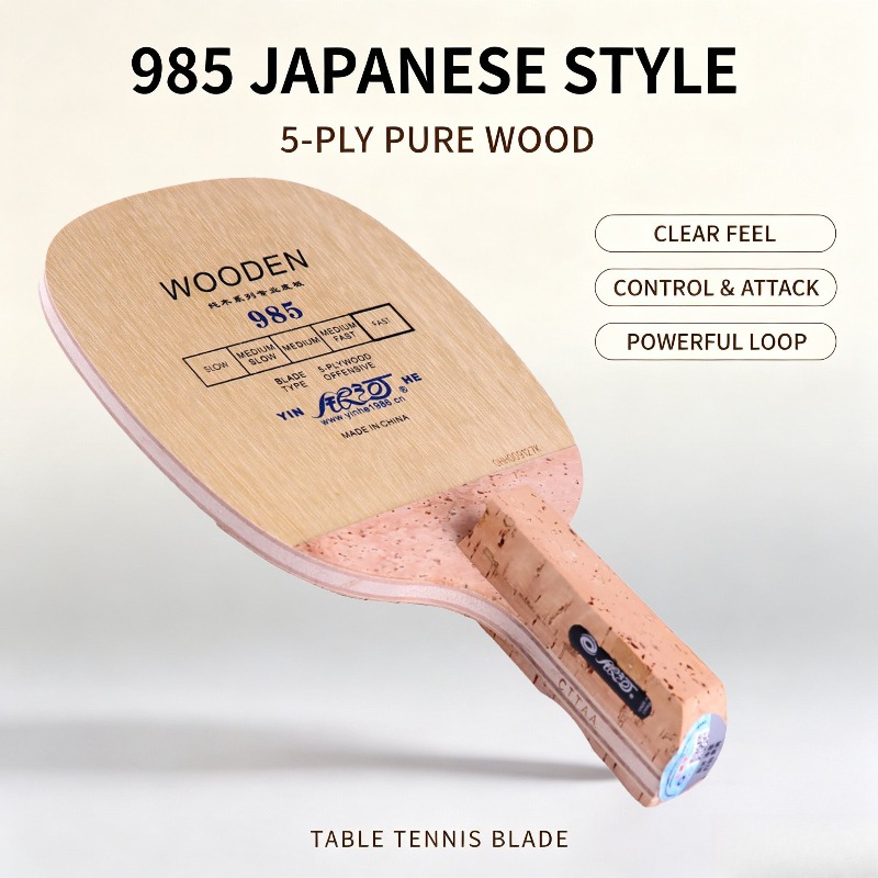 YINHE 985 Japanese Penhold Tab - Table Tennis In Japanese ulasan dan harga