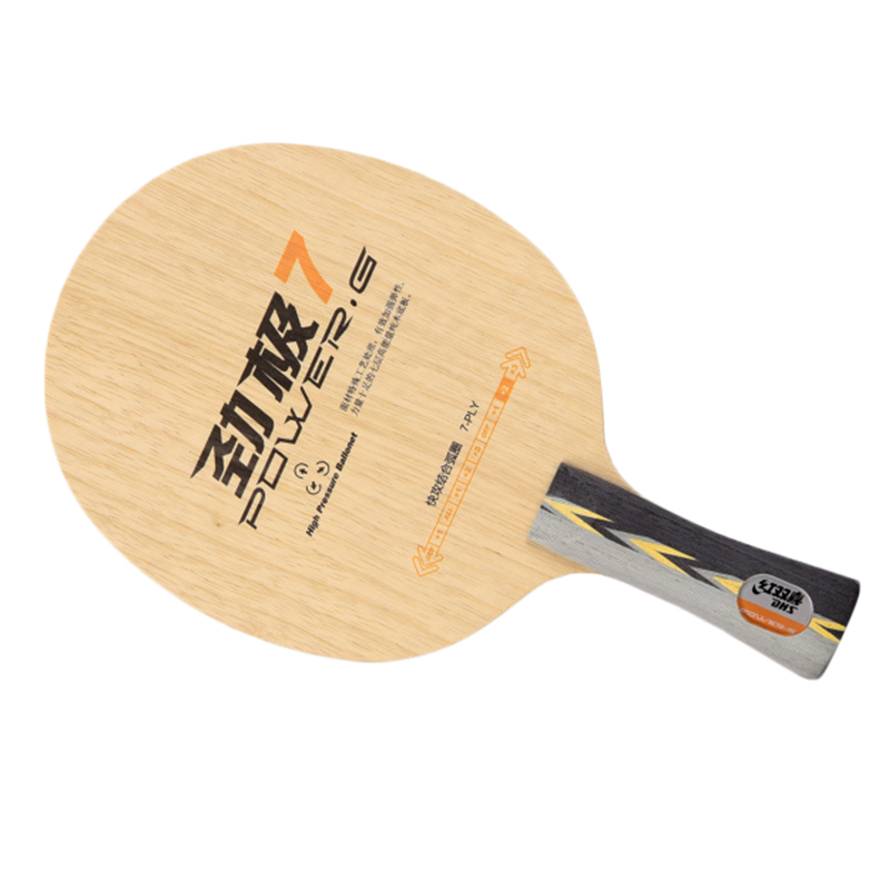 DHS PG7 table tennis blade pur - Table Tennis Racket ulasan dan harga