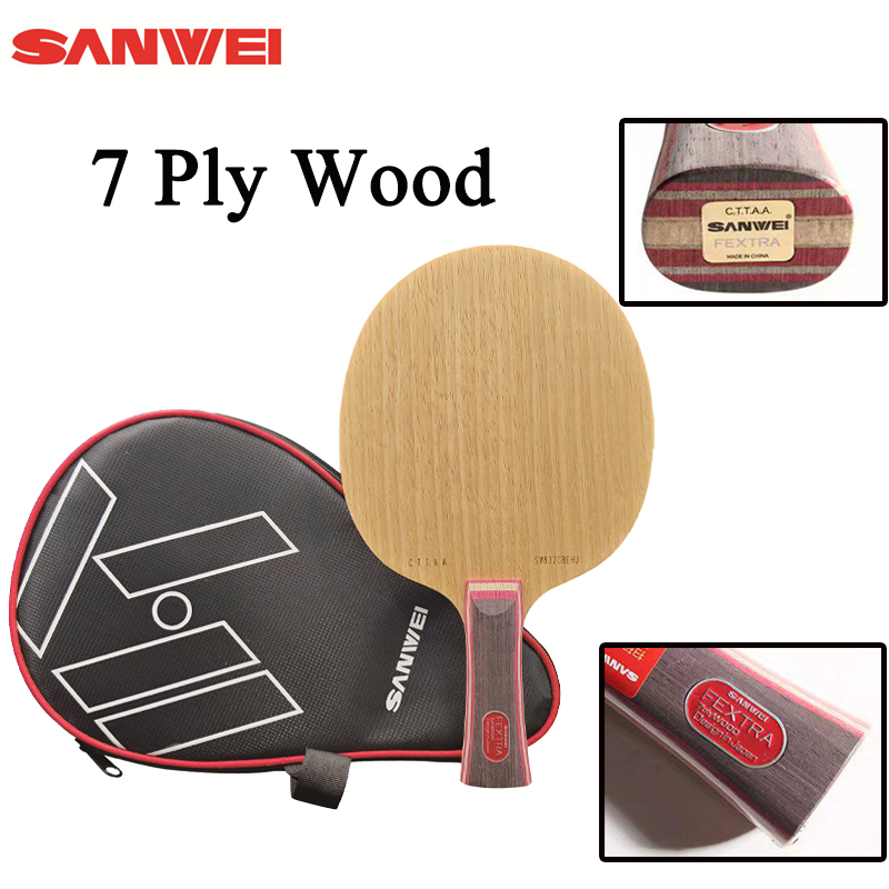 New SANWEI FEXTRA 7 Table Tenn - Table Tennis Racket ulasan dan harga