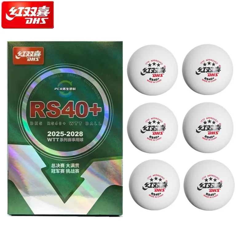 6 Pcs/Box New DHS WTT Ping Pon - Table Tennis Olympics ulasan dan harga