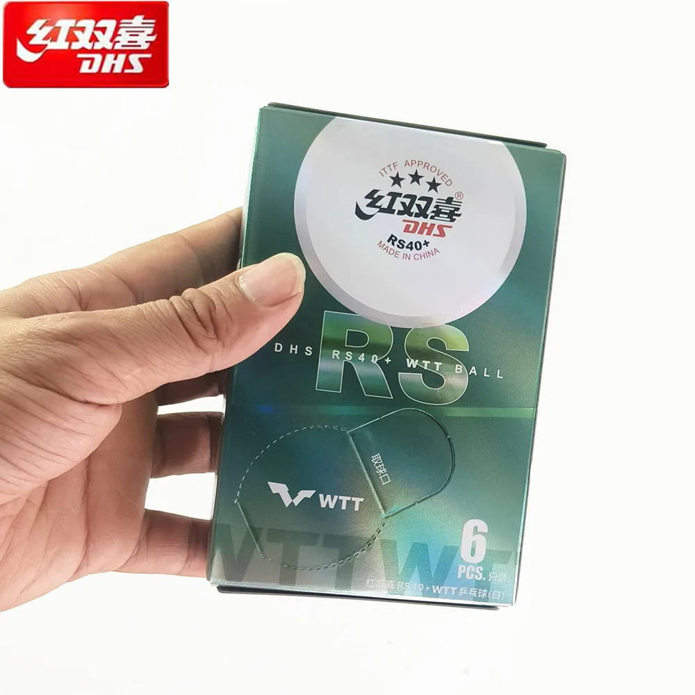 6 Pcs/Box New DHS WTT Ping Pon - Table Tennis Olympics ulasan dan harga
