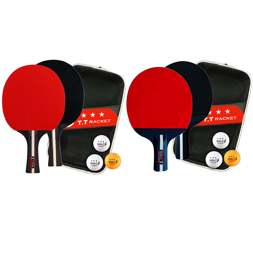 Table Tennis Racket 2 Rackets  - Table Tennis Olympics ulasan dan harga
