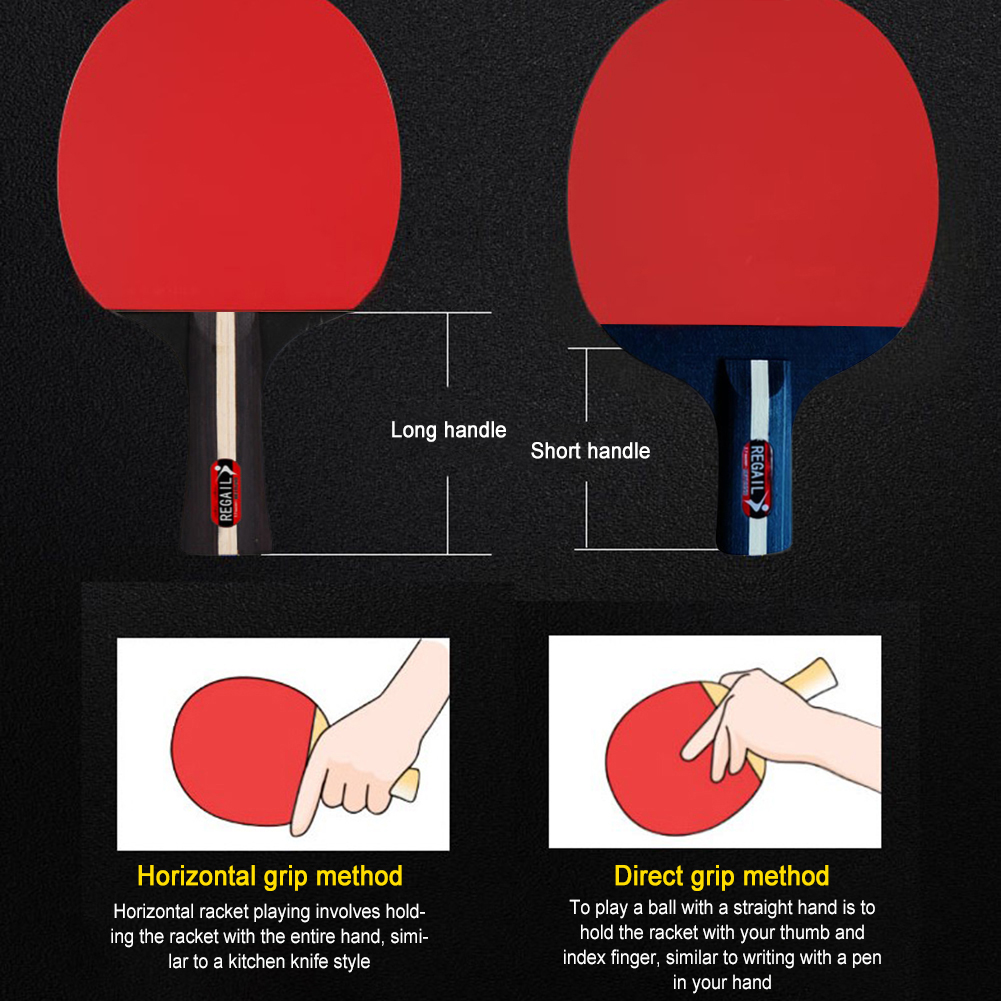 Table Tennis Racket 2 Rackets  - Table Tennis Olympics ulasan dan harga