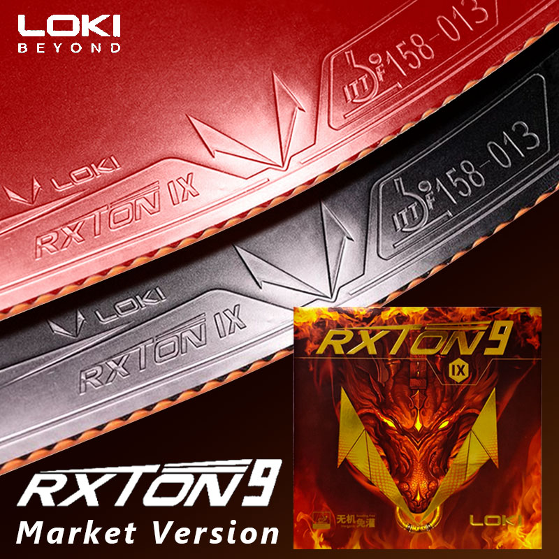 LOKI RXTON 9 Table Tennis Rubb - Table Tennis Loki ulasan dan harga