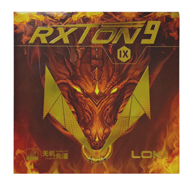 LOKI RXTON 9 Table Tennis Rubb - Table Tennis Loki ulasan dan harga