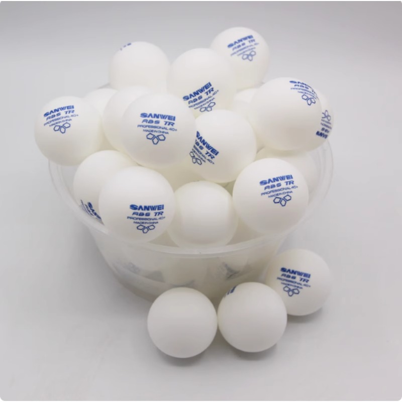 100 pcs Sanwei New Materials P - Table Tennis Olympics ulasan dan harga