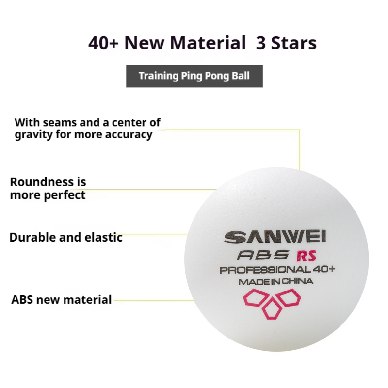 SANWEI RS40+ 3 Star Table Tenn - Table Tennis Olympics ulasan dan harga