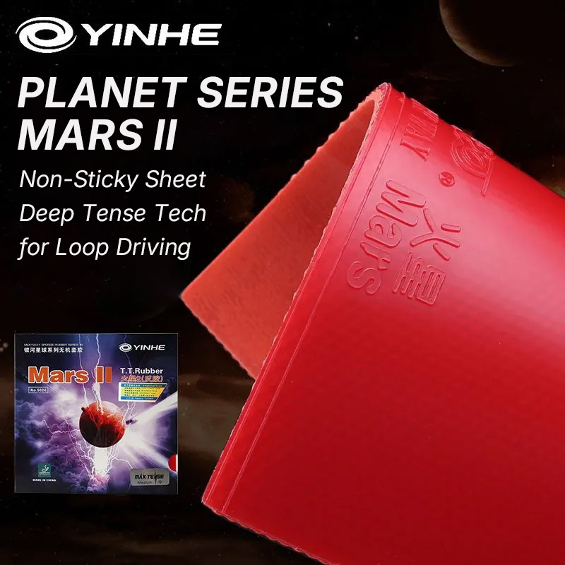 YINHE MARS 2 Table Tennis Rubb - Table Tennis Loki ulasan dan harga