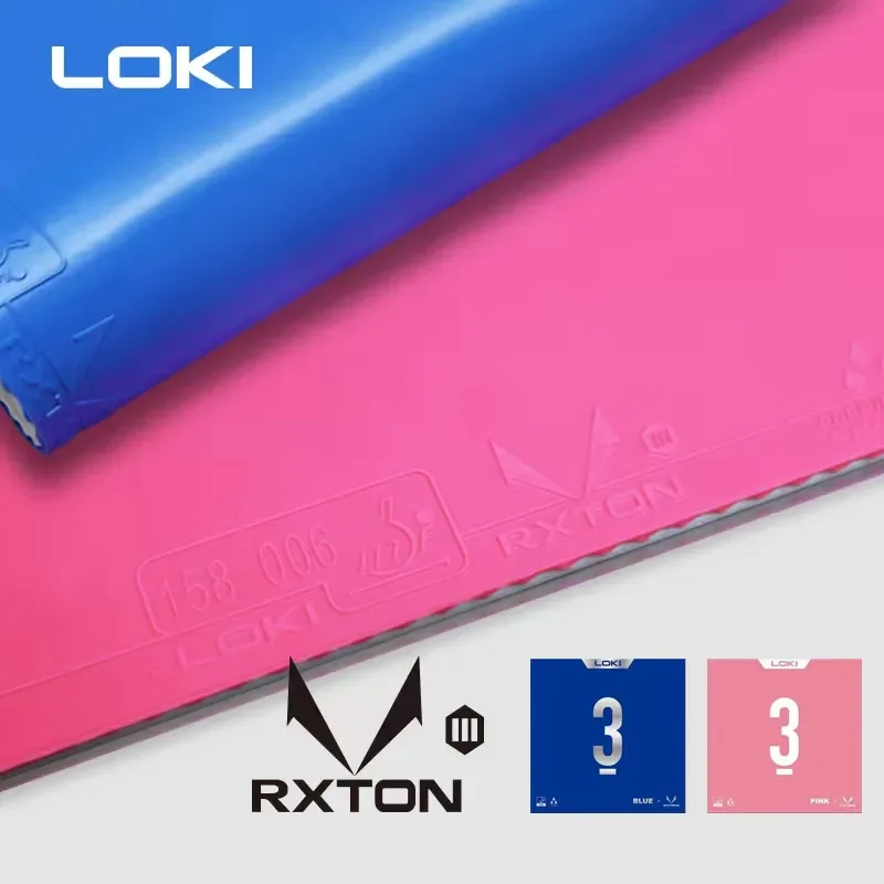 Original LOKI RXTON 3 Blue Pin - Table Tennis Loki ulasan dan harga