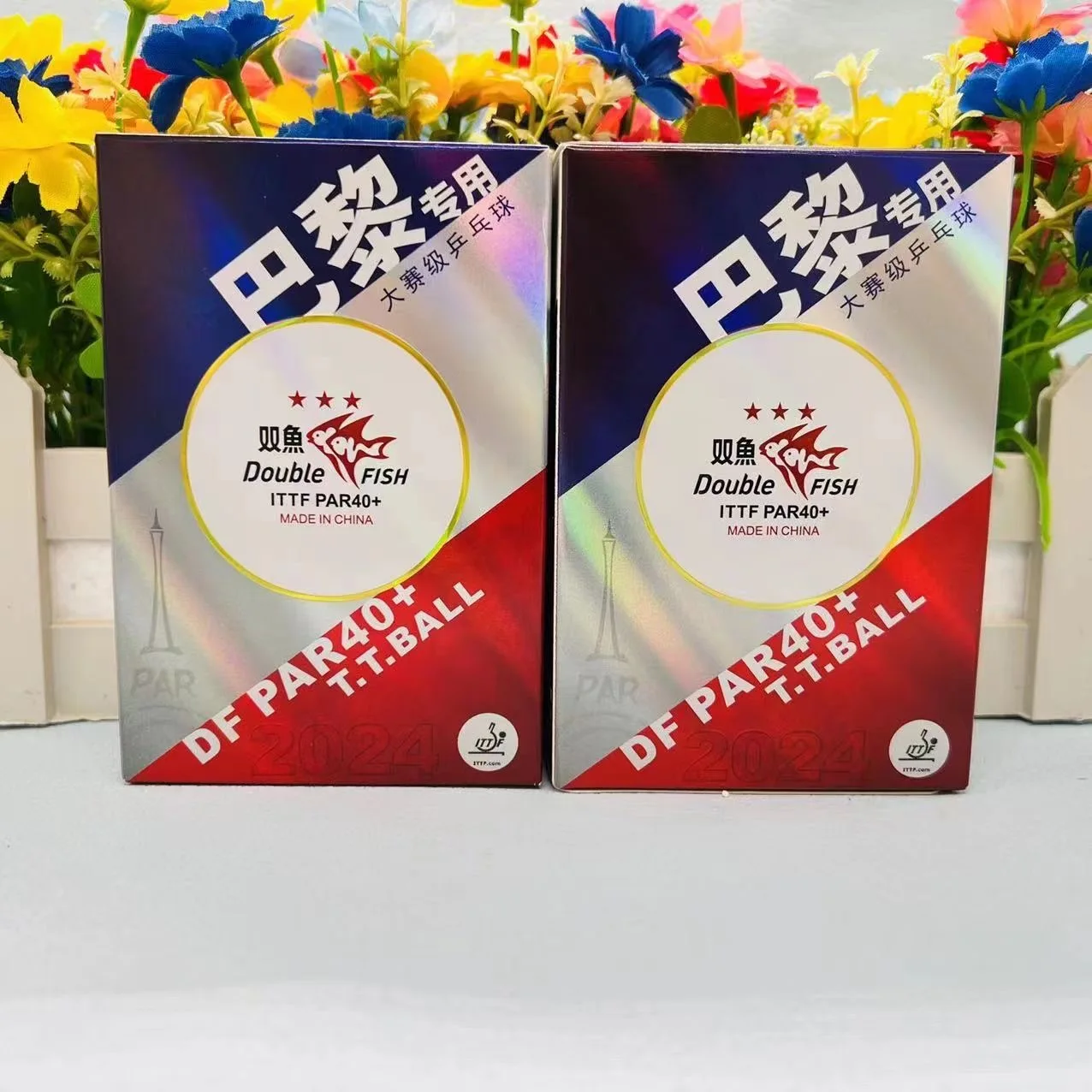Original Double Fish DF PAR40+ - Table Tennis Olympics ulasan dan harga