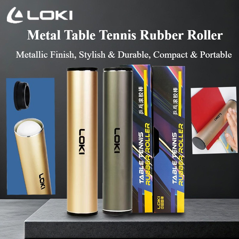 LOKI Metal Table Tennis Rubber - Table Tennis Olympics ulasan dan harga