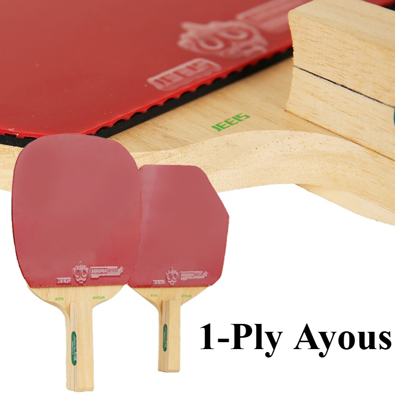 JEELS Japanese 1-Ply Ayous Woo - Table Tennis In Japanese ulasan dan harga