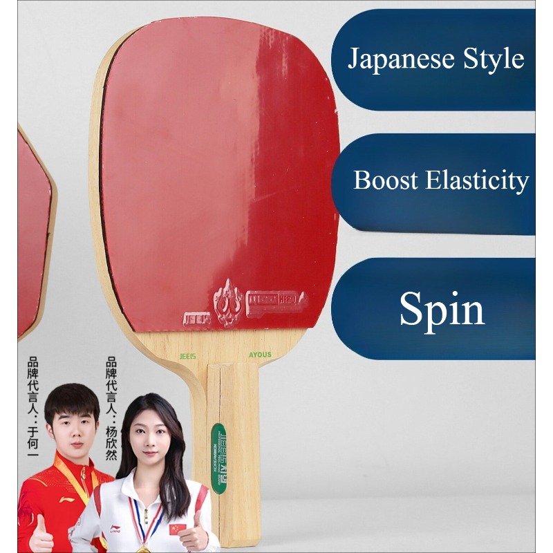 JEELS Japanese 1-Ply Ayous Woo - Table Tennis In Japanese ulasan dan harga
